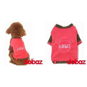 Hundlinne & Hund t-shirt - Army rosa