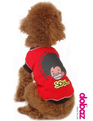 Hundlinne & Hund t-shirt - Soul Red